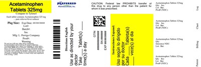 Acetaminophen Tablets 325mg (403 C2 Pain Relief Image)
